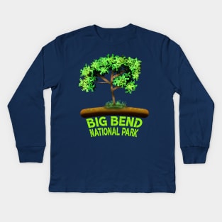 Big Bend National Park Kids Long Sleeve T-Shirt